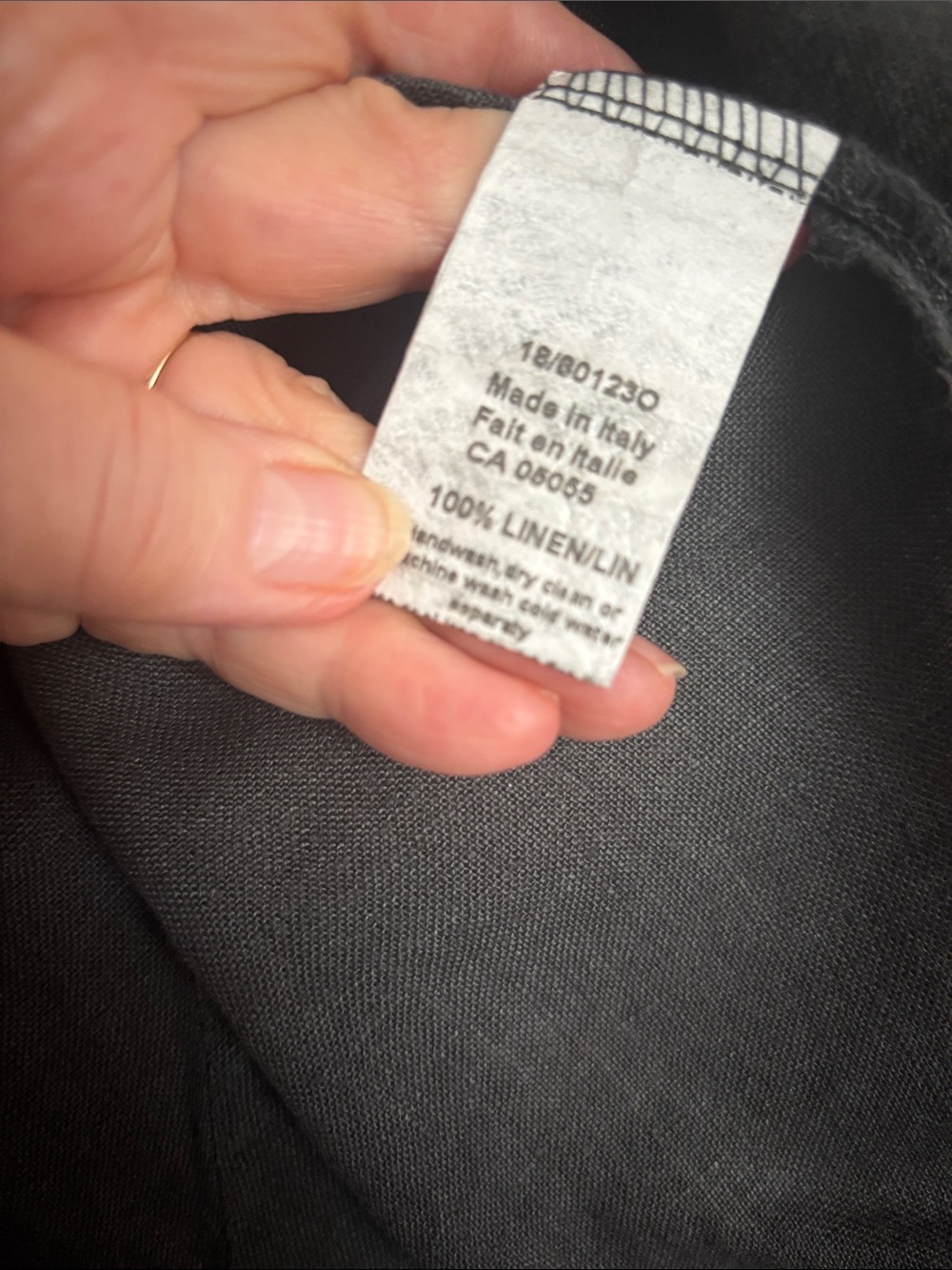 Italian Linen Ruffled Skirt - Picture 3 of 5